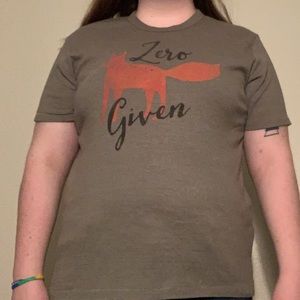 No *Fox* Given shirt!